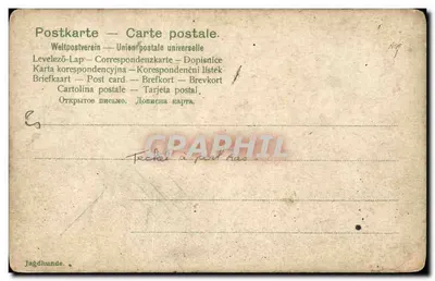 Cachorro de caça — Dachshund — Jagdhunde — n° 53 — Verso