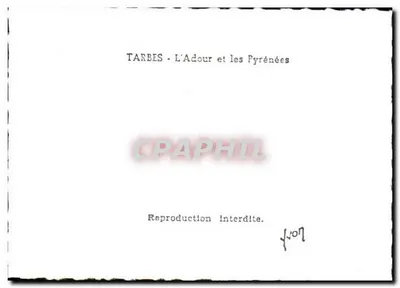 Tarbes - El Adour y las Pirineos — Reverso