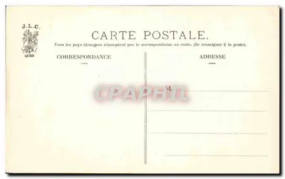 París — Parque Monceau — La Rotonda — J.L.C. n°30 — Reverso