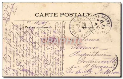 Nossa Senhora de Auteuil — Igreja de Paris — L. J. & Cie, editora, Angoulême-Paris — n°65 — Verso