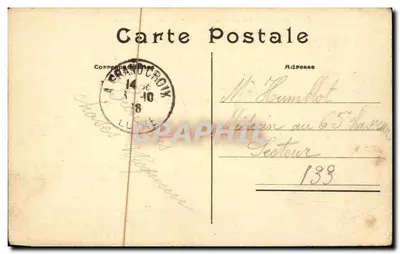 Paris — A Prefeitura do XIIIº Arrondissement — P.A. n°172 — Verso