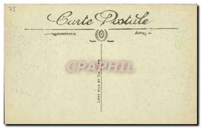 Parijs — De plein de la République — uitgever LL — Achterkant