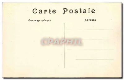 Paryż – Cour du Carrousel, pomnik Gambetta i ministerstwo finansów — M. J. — Rewers