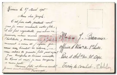 Ptak wśród bukietu kwiatów — 3171 — Rewers