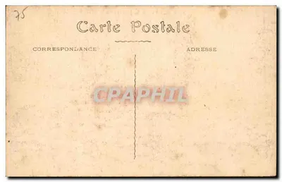 Paris - O Palácio de Justiça e a Santa Capela — Verso