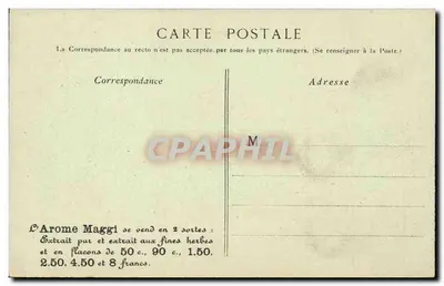 PARIS. 9 — Kolumna Châtelet — Maggi — Rewers