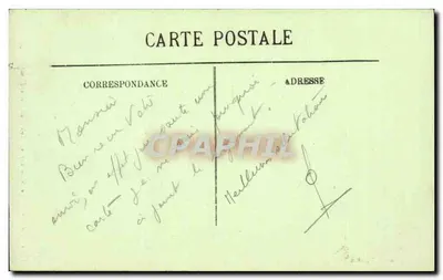 Paryż — Seina widziana z wież Katedry Notre-Dame — LL — nr 1184 — Rewers