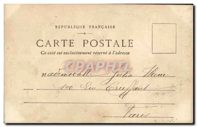 Pielęgniarka pomagająca rannemu żołnierzowi — VII. Puissé-je sauver du trépas ce petit soldat de France — G. B. — Rewers