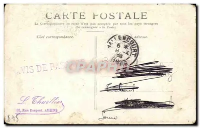Parigi — La Bastiglia e la Colonna di Luglio — Editore non identificato — Verso