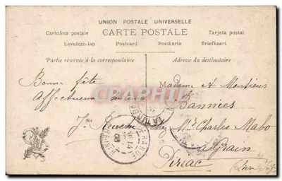 Salão 1906 — Étcheverry — 'Les Loups' — H. Étcheverry n°269 — Verso