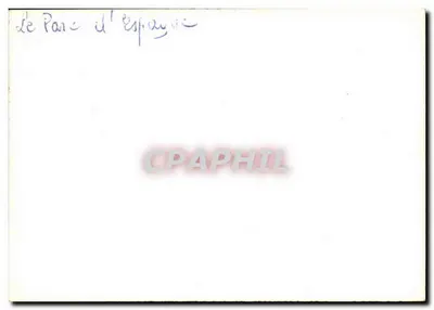 O Parc d'Espagne — vista do lago — editor desconhecido, n° de série 4 — Verso