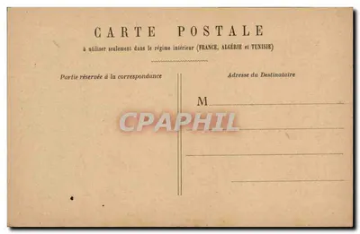 Paris - Boulevard de la Madeleine — vista com colunata — Verso