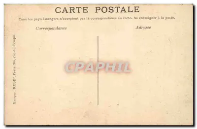 Les Invalides — Grobowiec Napoleona I, duży sarkofag z porfyru — wydawca nieznany, nr serii 3160 — Rewers