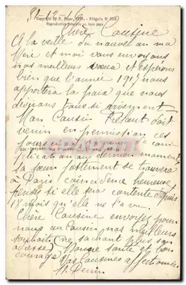A Fonte do Ouro — A.N. Paris, n° 262 — editor A.N. Paris — Verso