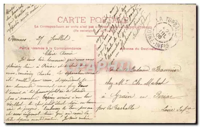 Little girl in a Cupid costume — publisher S. 681-6428 — Back
