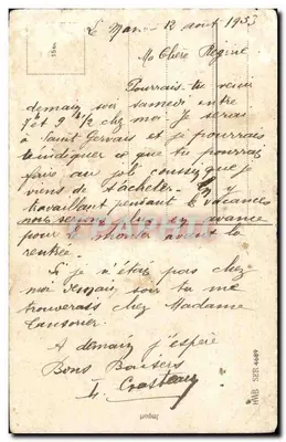 Rosas — buquê de rosas rosas e vermelhas — editor não identificado, n° de série 156a — Verso