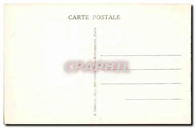 Paryż — Avenue de l'Opéra — wydawca A. Lecointe, Paryż — Rewers
