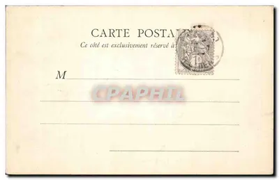 Parijs — Fontein van Carpeaux — B. F., Parijs, n°18 — Achterkant