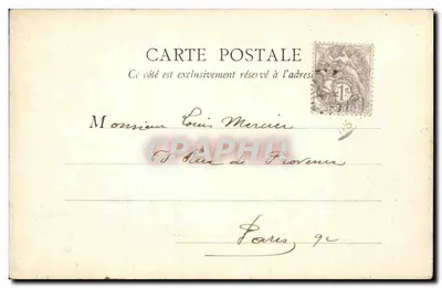 Paris — Igreja da Trindade — B. F., Paris, n°23 — Verso