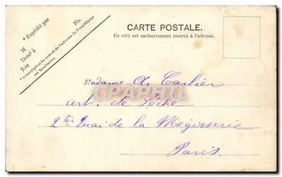 Muzeum Louwra — Diademy Królewskie — V.P. Paris No. 83 — Rewers