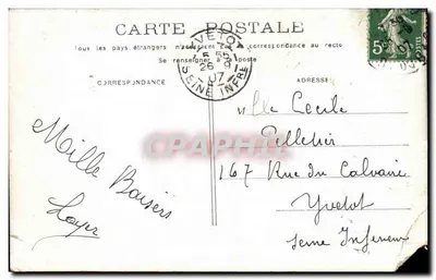 PARIS - Porte Saint-Denis — städtische Ansicht mit Wagen und Fußgängern — Verlag Reproduction Française — Rückseite