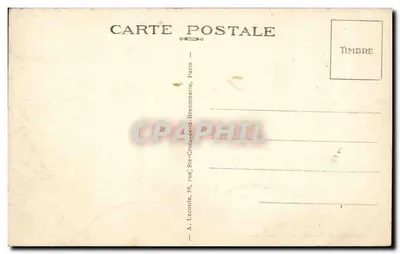 O Bois de Boulogne – O Lago — A. L. — Verso
