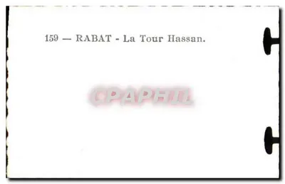 Rabat — A Torre Hassan — 159 — Verso