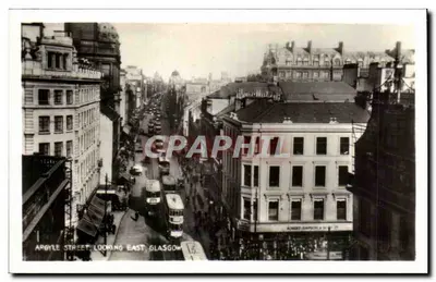 Argyle Street, Olhando para Leste, Glasgow — Robert Simpson & Son Ltd — n° XVI