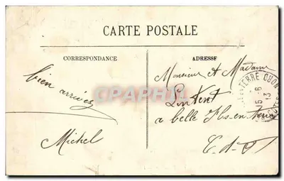 Paris — O Ponte d'Iéna e o Trocadéro — LL. — 850 — Verso