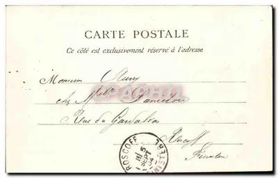 París — Ministerio de Marina — estatua ecuestre — editor anónimo, n° 184 — Reverso