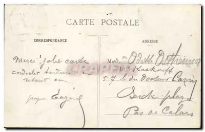 Bois de Vincennes - Lago dos Mínimos — editor anônimo, n° 377 — Verso