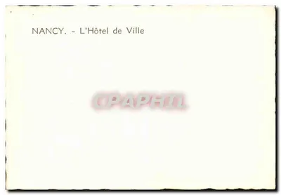 Nancy - Hotel de Ville — Rewers