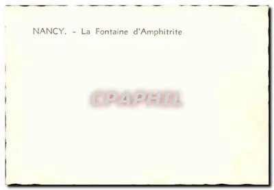 NANCY - Fontanna Amphitryty — Rewers