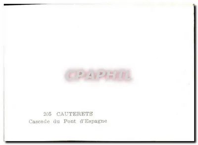 Wodospad Mostu Hiszpańskiego — Cauterets — 205 — Rewers