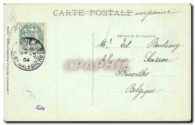Parijs — Het Panthéon — LL. n°160 — Achterkant