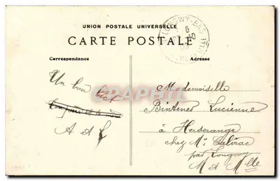 Paryż — Wielki Pałac — C. C. A. Paryż, nr 3064 — Rewers