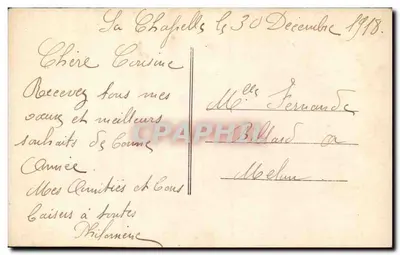 Bom Ano — houx e freio — editor L. P. Lefebvre, n° 56 — Verso