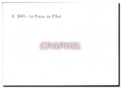 Safi - A Praça do R'Bat — n°8 — Verso
