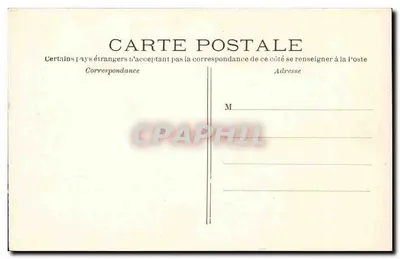 Paryż - Katedra Notre-Dame - Chimera — C M, n° 522 — Rewers