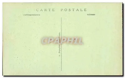 Paryż — Plac Châtelet — Teatr Sarah Bernhardt i Wieża Świętego Jakuba — A.P. — Rewers