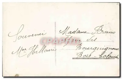 Arranjo de flores — Boa Festa — editor V. LILLY, n° 10026 — Verso