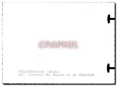 Villers-le-Lac (Doubs) — Terminal dos Bassins visto do Châtelard — 155 — Verso