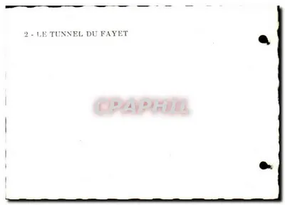파예트 터널 — 자동차와 함께한 전경 — 번호 2 — 뒷면