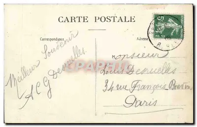 París (VI) — El Senado — E.V. 240 — Reverso