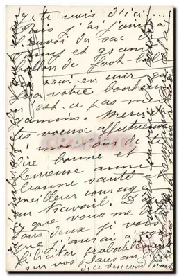 Meisje in een oude stijl auto — kerstdecoratie — uitgever Ronne Monce, n° 3111/mz — Achterkant
