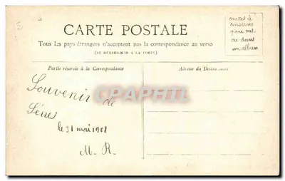 PARIS — Le Petit Palais — Collon P.J. — Rewers