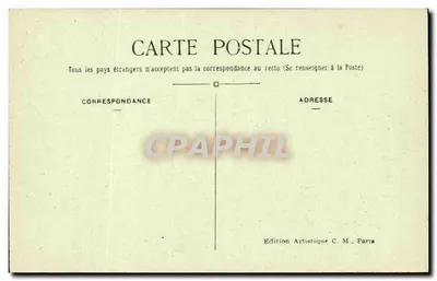 Paryż (8e arrondissement) — Wielki Pałac na Champs-Élysées — C. M. — Rewers