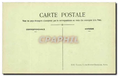 Paryż — Ogród Łuksemburgu — Senat — C.M. nr 47 — Rewers
