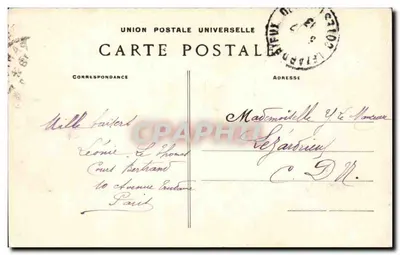 Montmartre — A Rue Gérando e a Avenue Trudaine em vista aérea — O. A. Paris n°591 — Verso