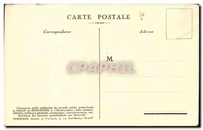 Torre Eiffel — vista panorâmica — oferecida por Hémoglobine Deschiens — Verso